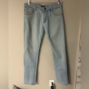 Emporio Armani Slim Fit Light Wash Skinny Jeans